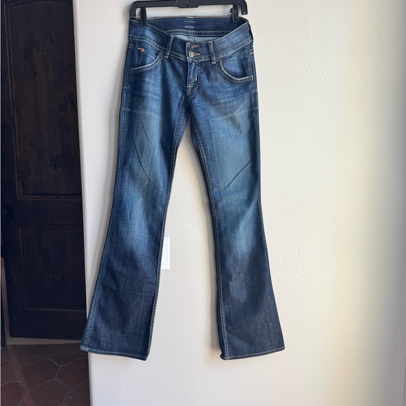Hudson Jeans Denim - Hudson Y2K Low Rise Bootcut Flare Jeans 26 Dark Wash Retro Vintage Denim